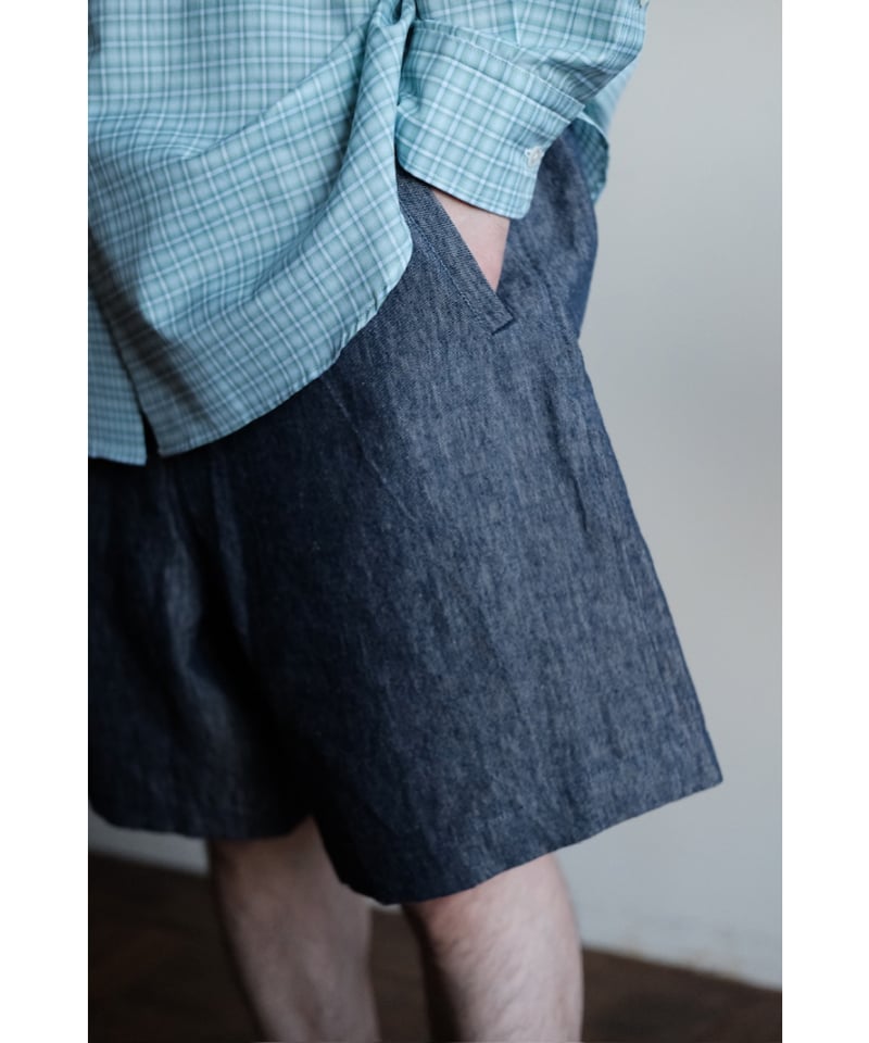 ANSNAM / Dry Short Pants(Indigo) | PARK