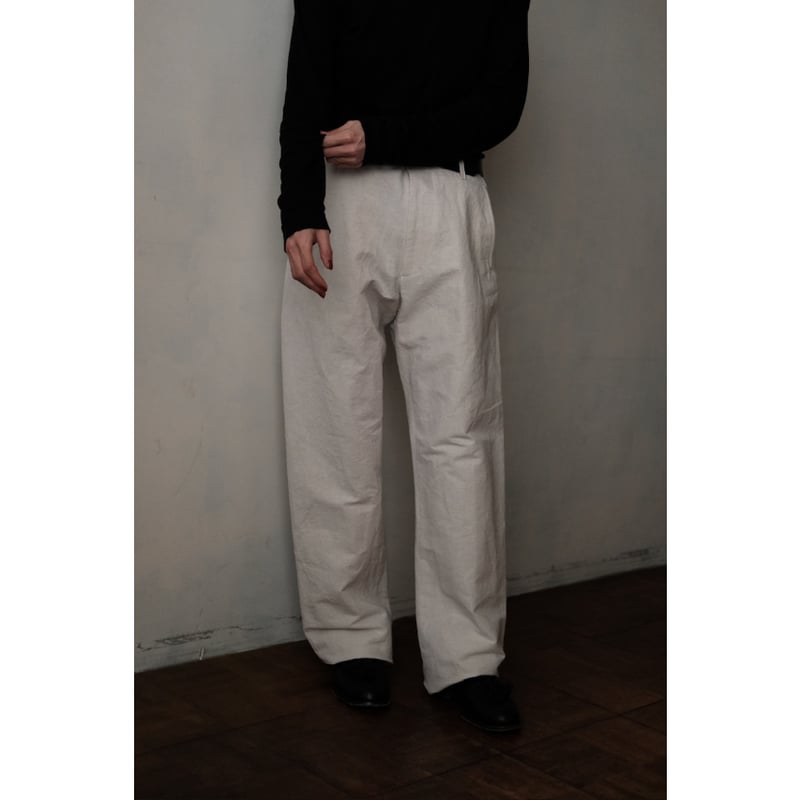 ANSNAM アンスナム リネンパンツ ANSNAM / Lurie Pants(CottonLinen/Natural) | PARK