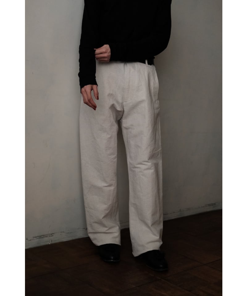 ANSNAM / Lurie Pants(CottonLinen/Natural) | PARK
