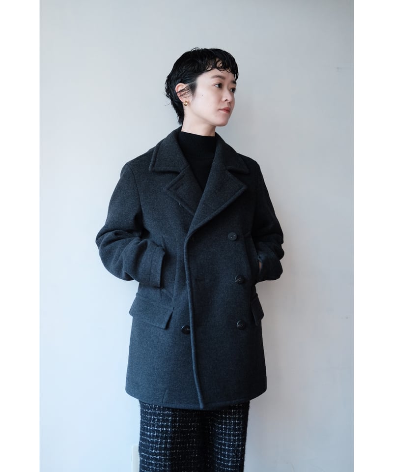 ANSNAM ダークグレー ピーコート ANSNAM / P-Coat(Charcoal) | PARK