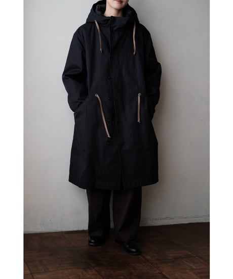 ANSNAM / Mods Coat Wide(High Density Cotton/Navy)