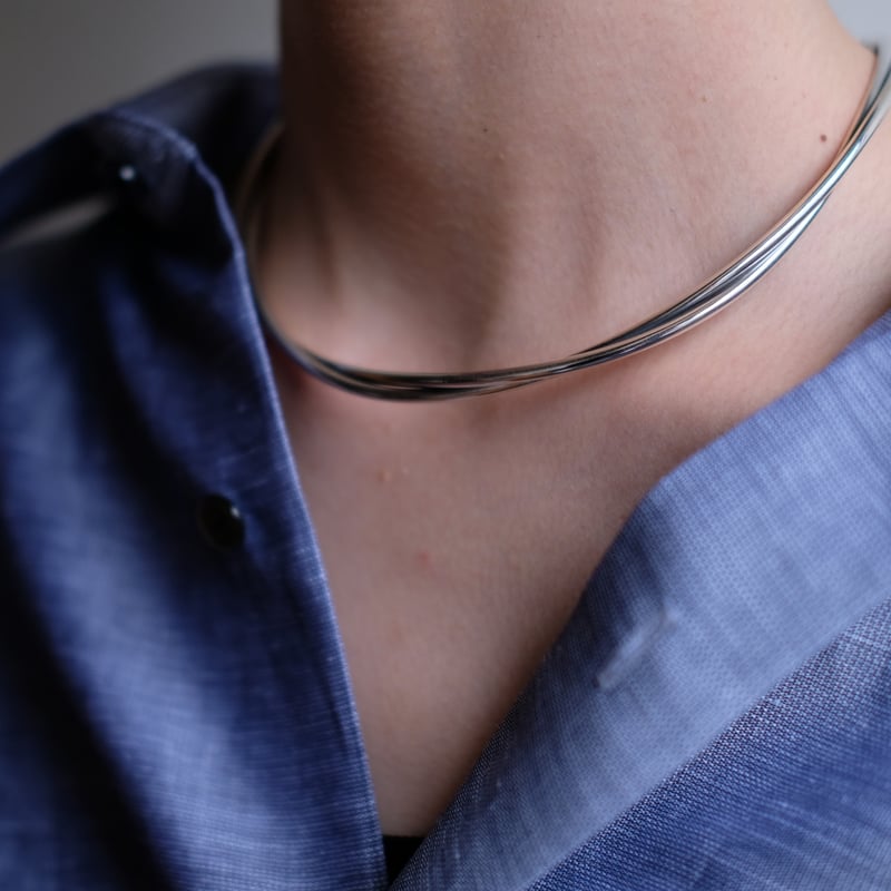 BASENOTES / Silver Twin Choker from Mexico | PARK