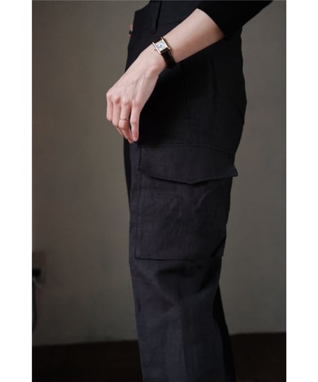 Fendart / Officer Dress Cargo Pants(Charcoal)