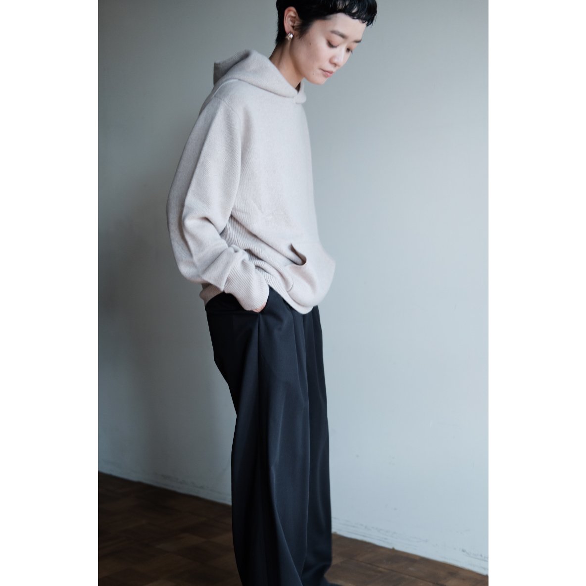 PICEA / 8GG Hoodie(Beige) | PARK