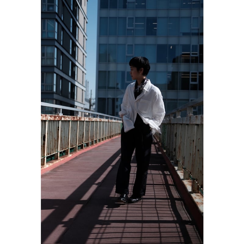 ANSNAM / Lurie Pants(Linen/Navy) | PARK