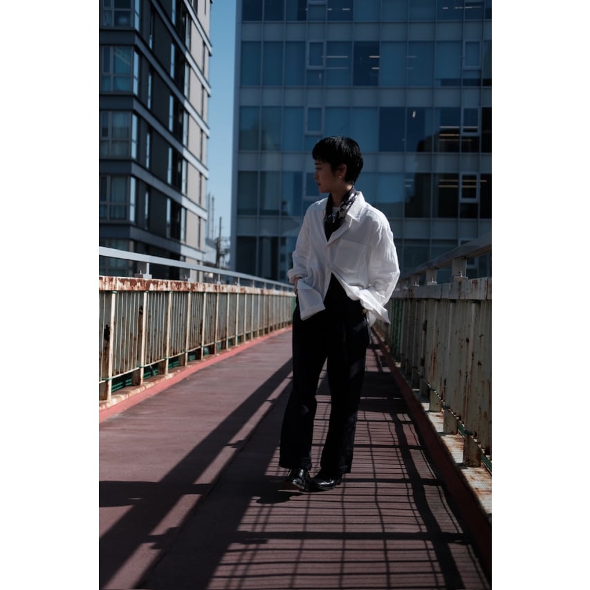 ansnam Lurie Pants(Linen/Navy) サイズ3 ansnam Lurie Pants(Linen/Navy) サイズ3 ANSNAM / Lurie Pants