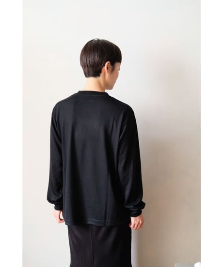 LIFiLL / Woolish Longsleeve Tee(Black)