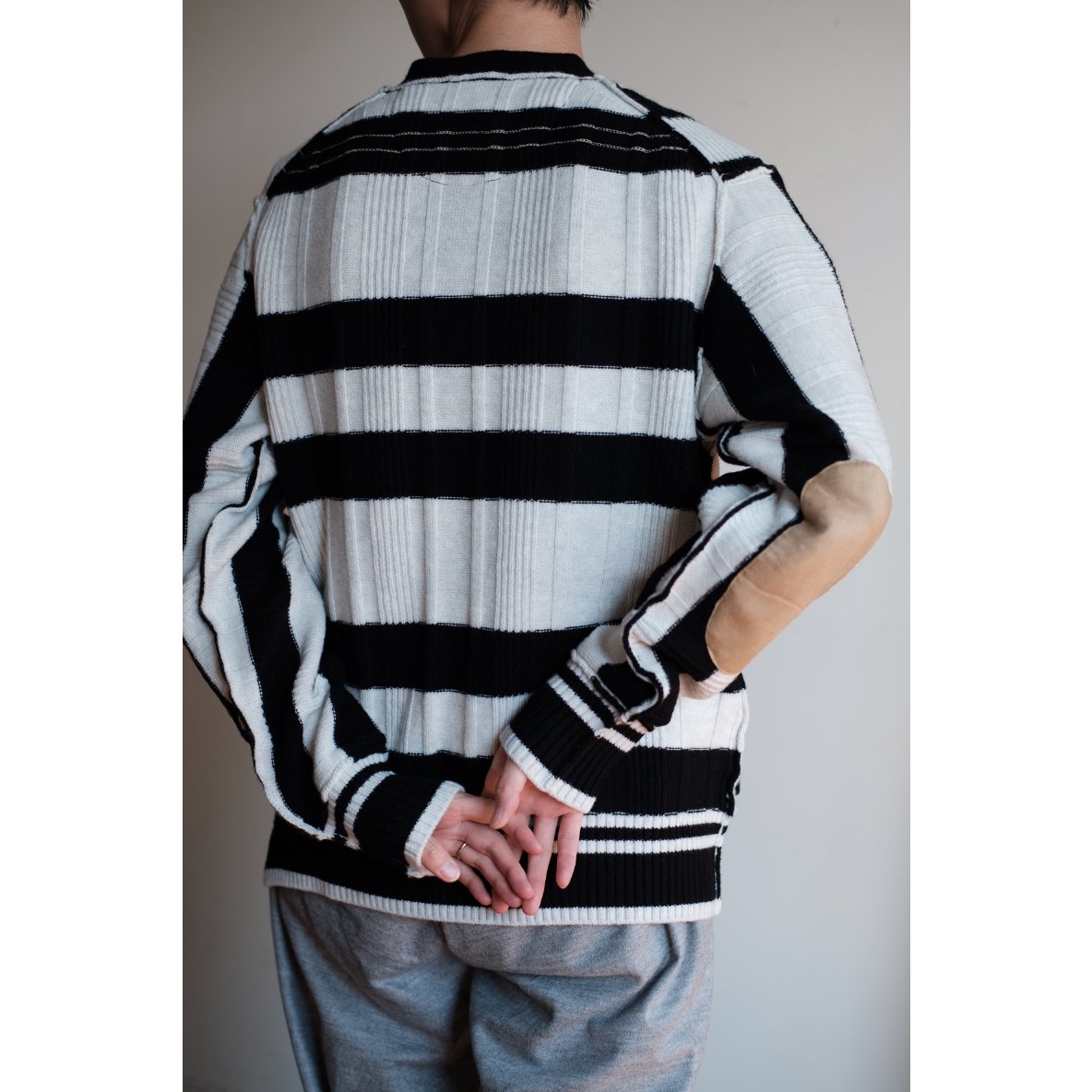 ANSNAM 美品　24AW マルチストライプカーディガン ANSNAM 美品 24AW マルチストライプカーディガン