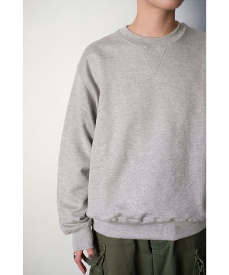 LIFiLL / Cottony Basic Sweat(Top Grey)