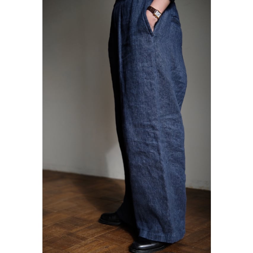 I am dork アイアムドーク buggy pants tweed（I am dork / Work Pants 