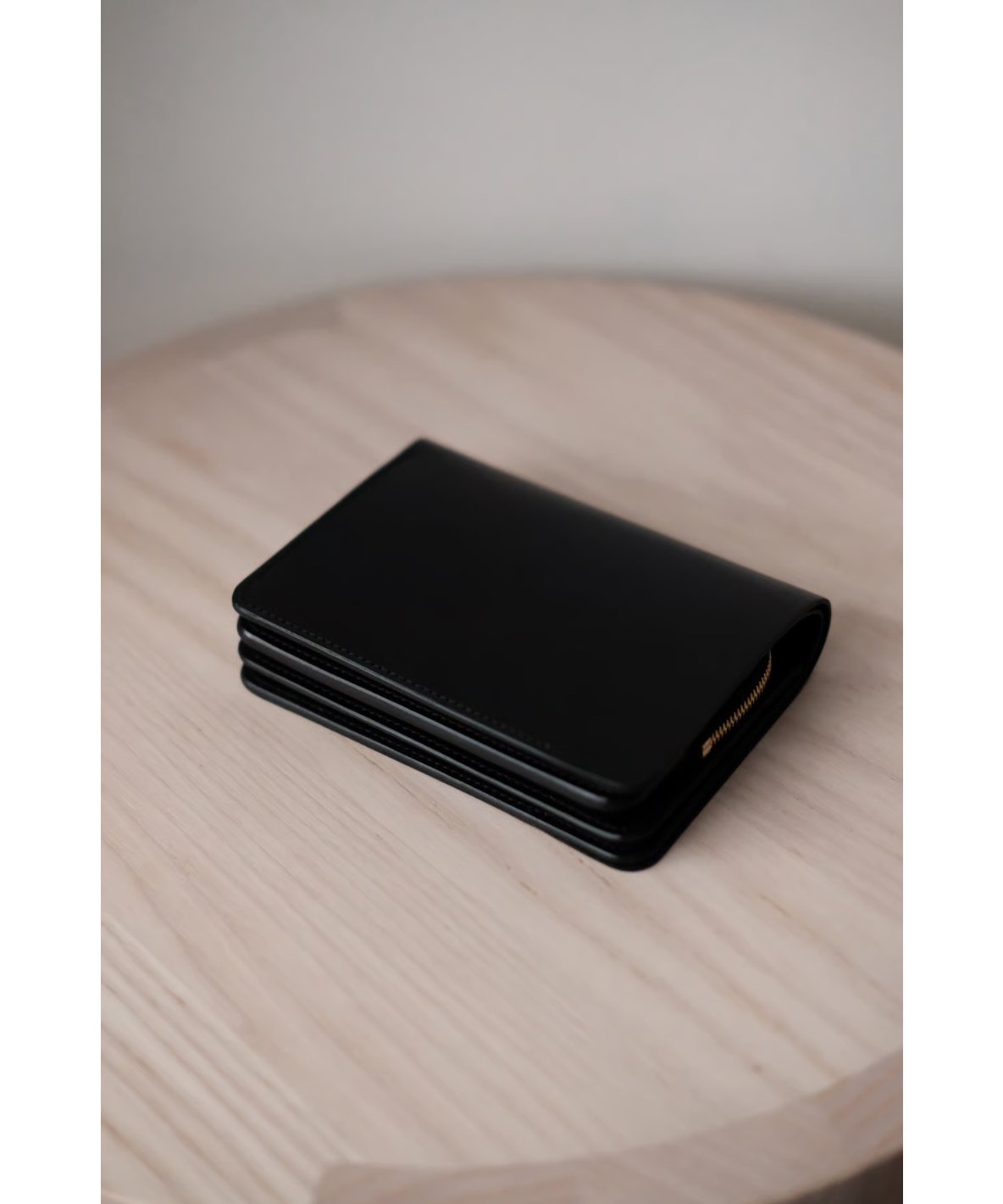 forme / Short Wallet(Cordovan×DOBLE/Black×Black