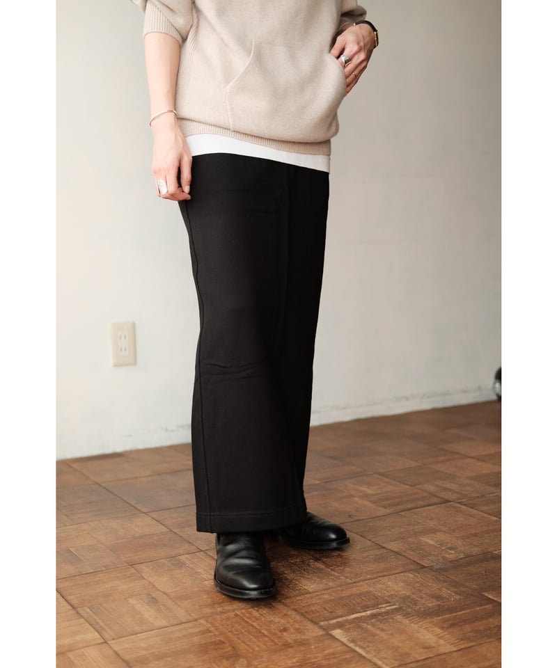 LIFiLL / 別注 Cottony Sweat Skirt(Black) | PARK