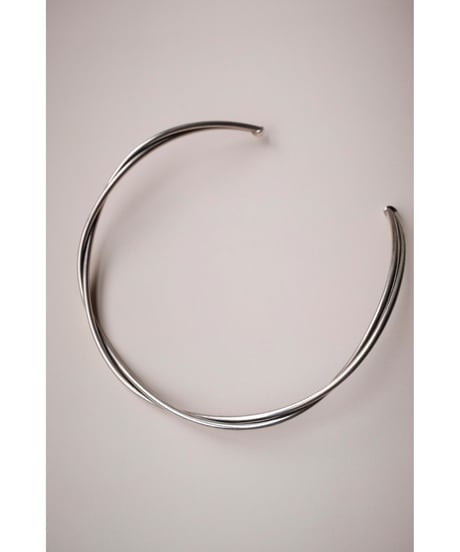 BASENOTES / Silver Twin Choker from Mexico