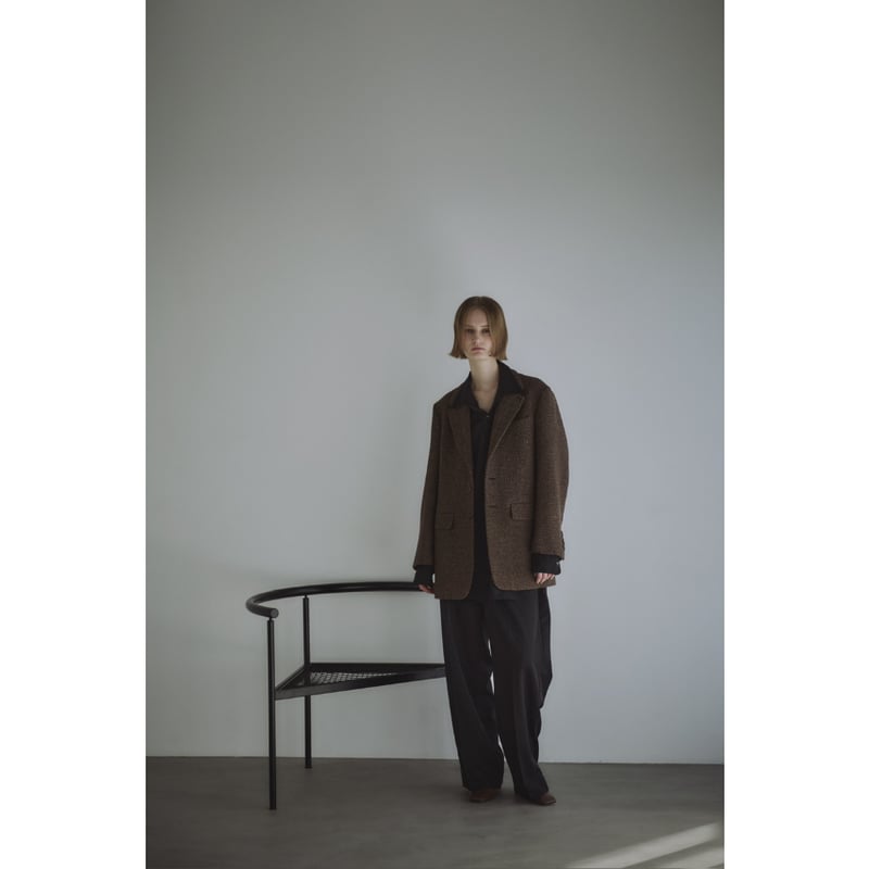 【UNIVERSAL LANGUAGE】1Tuck Easy Slacks UNIVERSAL LANGUAGE】1Tuck Easy Slacks 1TUCK EASY WIDE SLACKS