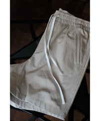 ANSNAM / Dry Short Pants(Cotton/Beige)
