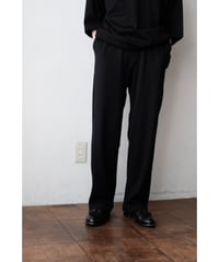 LIFiLL / Cottony Relax Tapered Pants(Black)