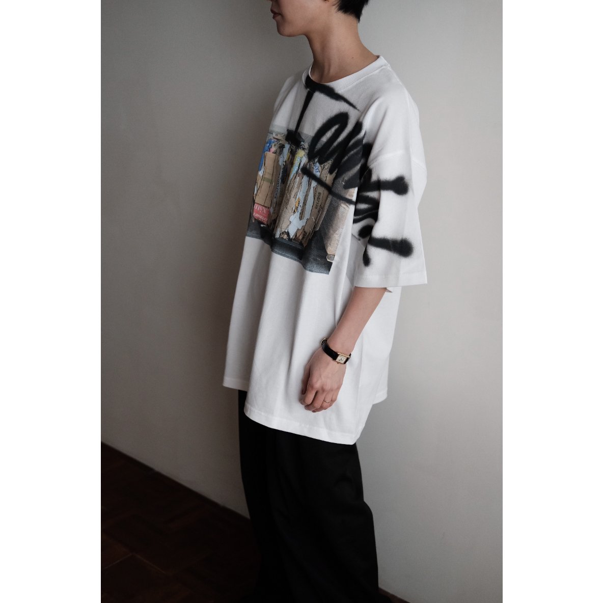 【新品】I am dork トラッシュプリントTシャツ Trash Printed T-shirt | BRAND,I am dork | CATHEDRAL