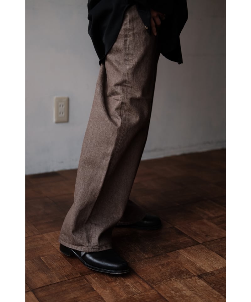 パンツ bisown EX wide deni M BISOWN / BISOWN WIDE DENIM(Bleach) | PARK