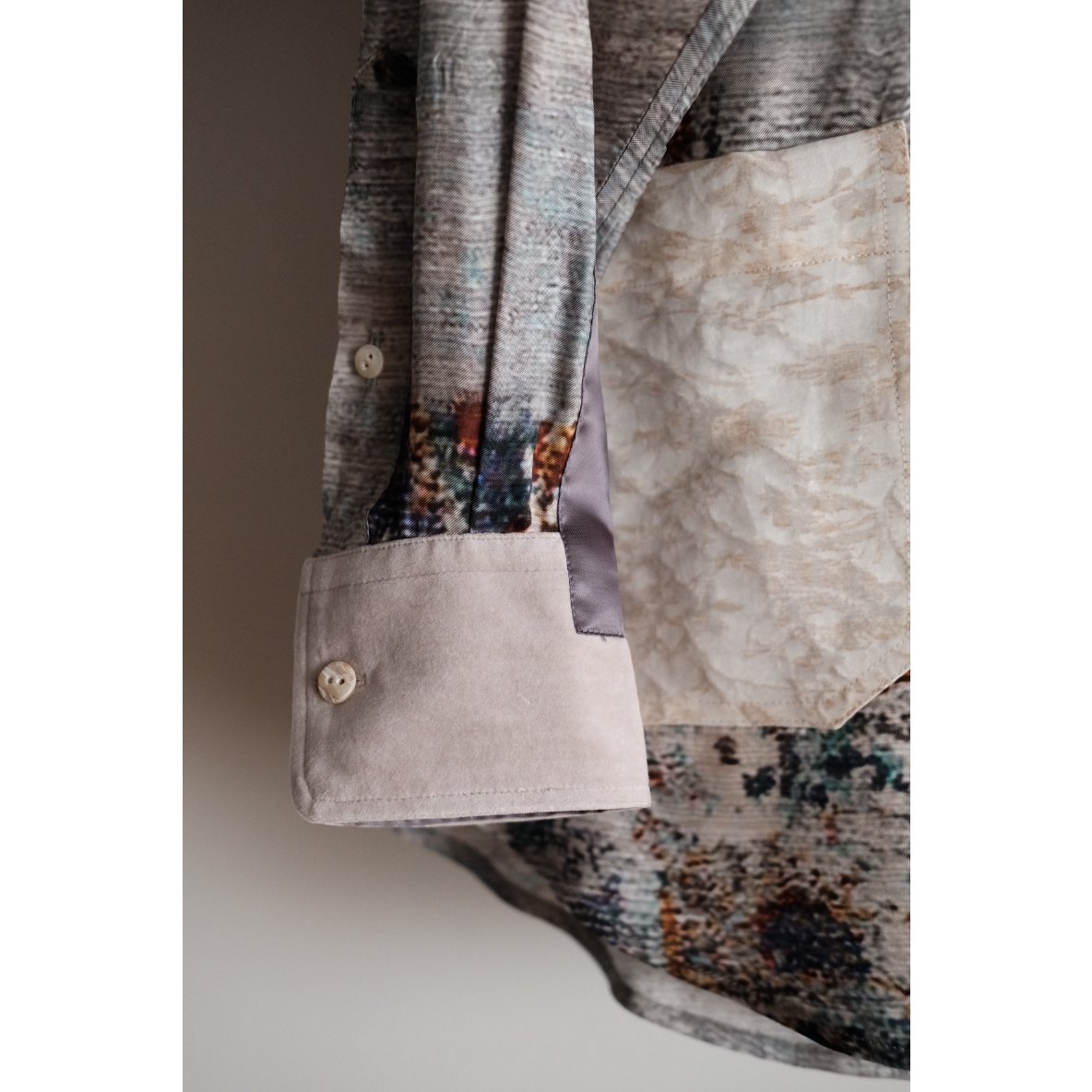 ANSNAM / Patched Shirts(Viscose Cupro/Mix) | PARK