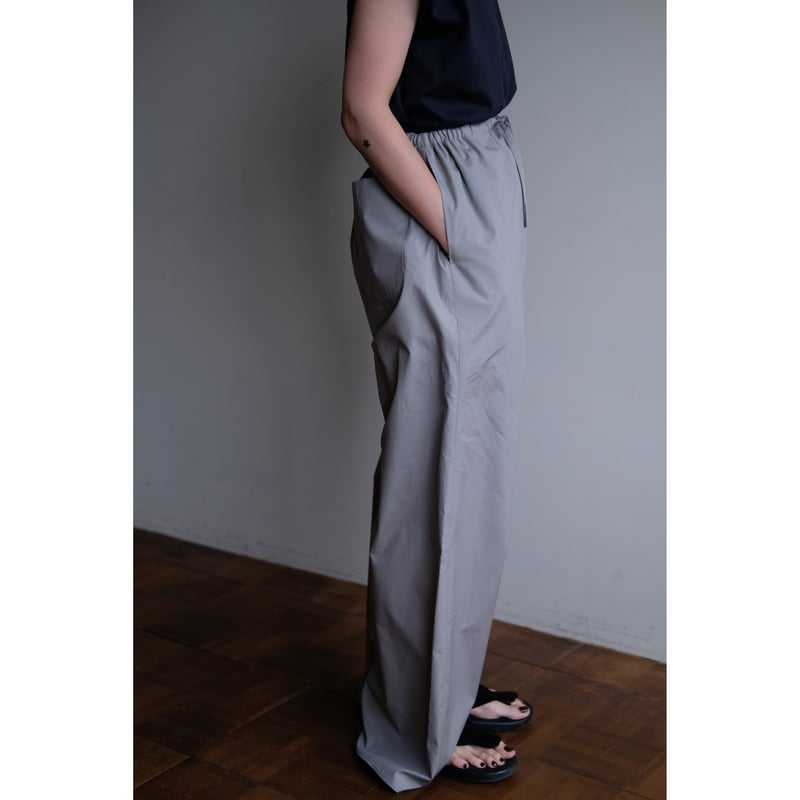 maison mill 24SS パーチメントイージーパンツ サンプル品 maison mill 24SS パーチメントイージーパンツ サンプル品