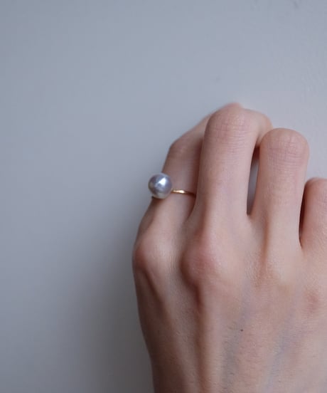 sCenes / Collectible K18YG Flat Ring