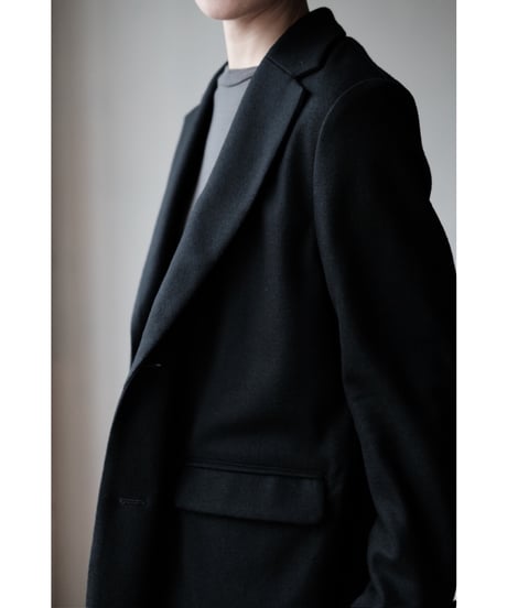 LIFiLL / Woolish Milled Smooth Jacket(Black)