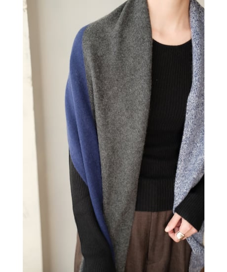 PICEA / Panel Stole(HS Royal Purple/White)
