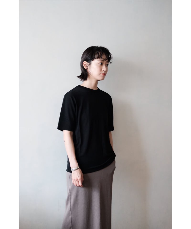 LIFiLL / Woolish Tee(Black) | PARK