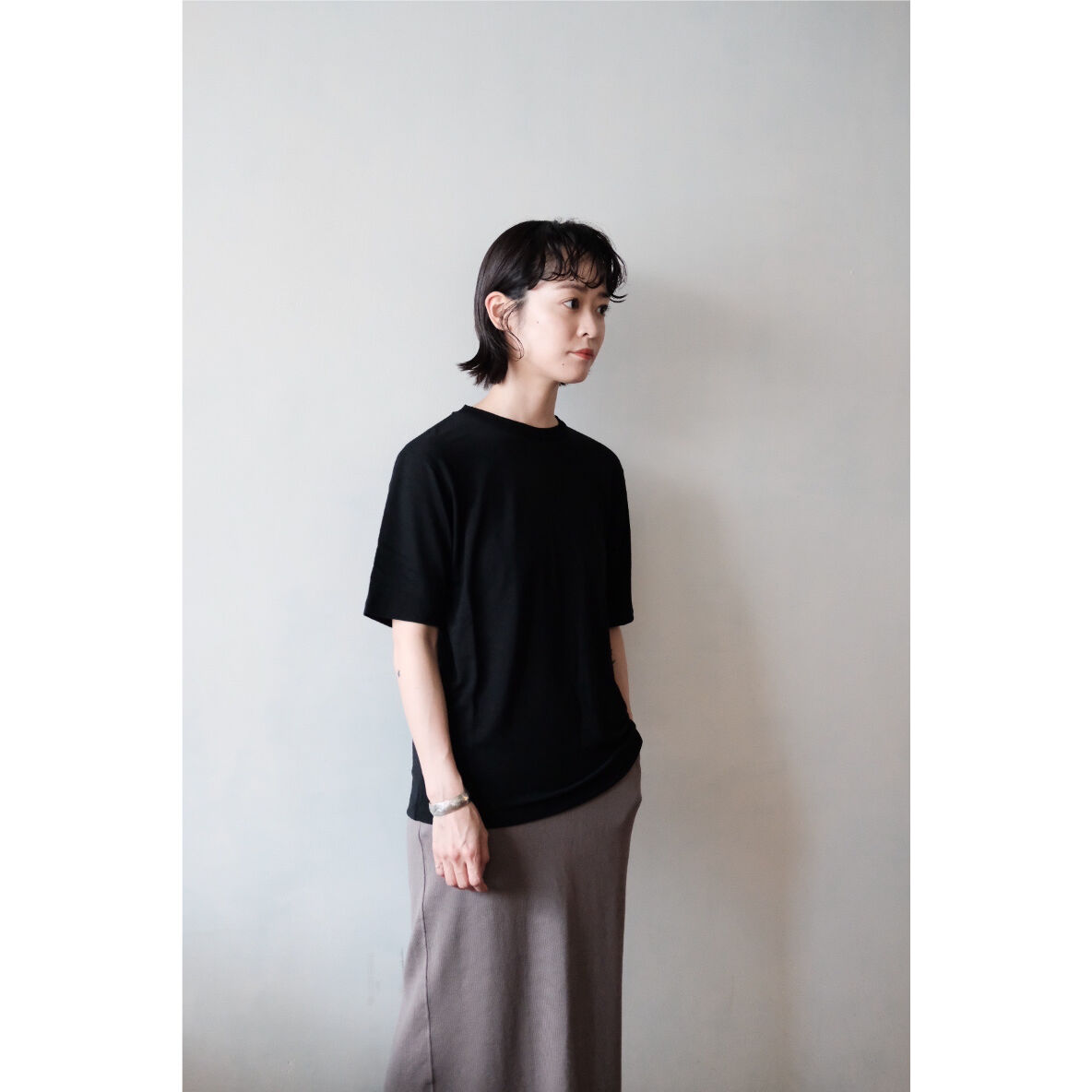 LIFiLL / Woolish Tee(Black) | PARK LIFiLL / Woolish Tee(Black) | PARK