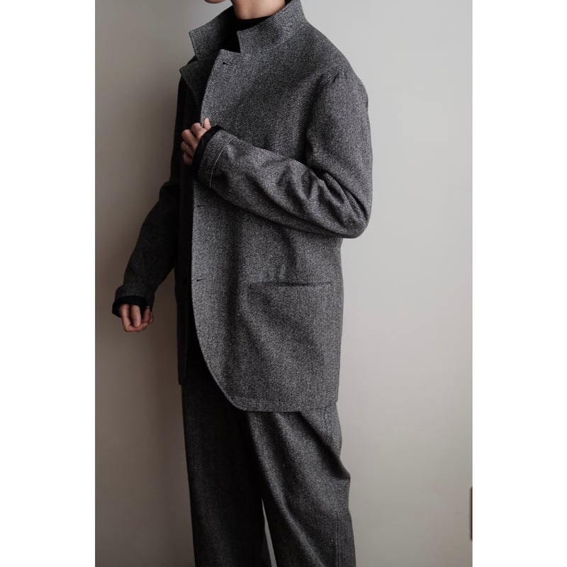 Fendart テーラードジャケット M Fendart / Jacket(White×Black Navy) | PARK