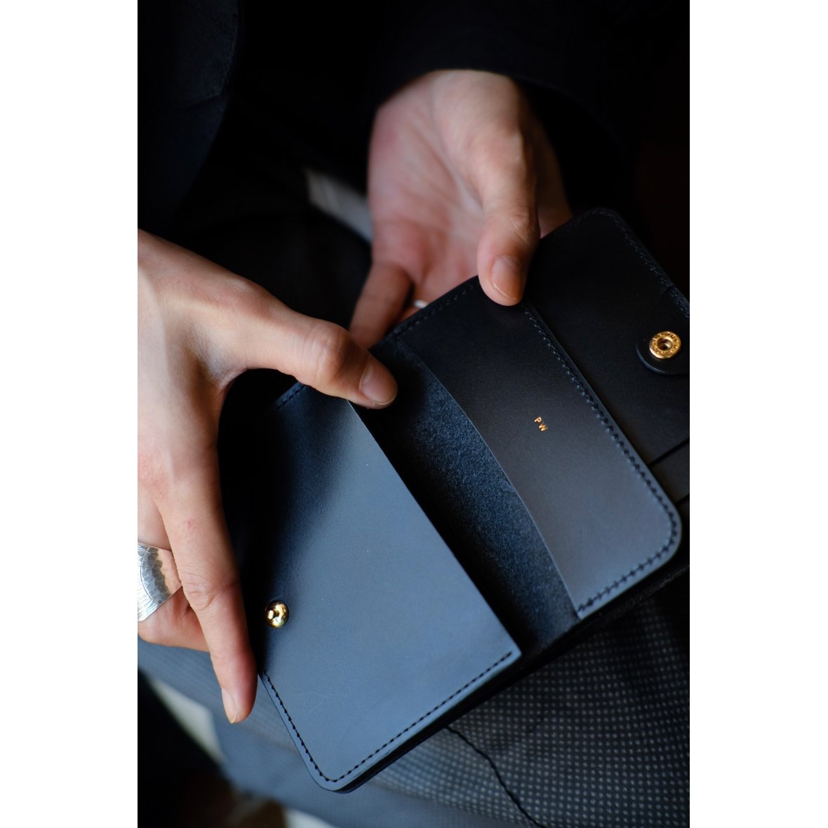 forme / Post Wallet(ILCEA×ILCEA/Black×Black) |