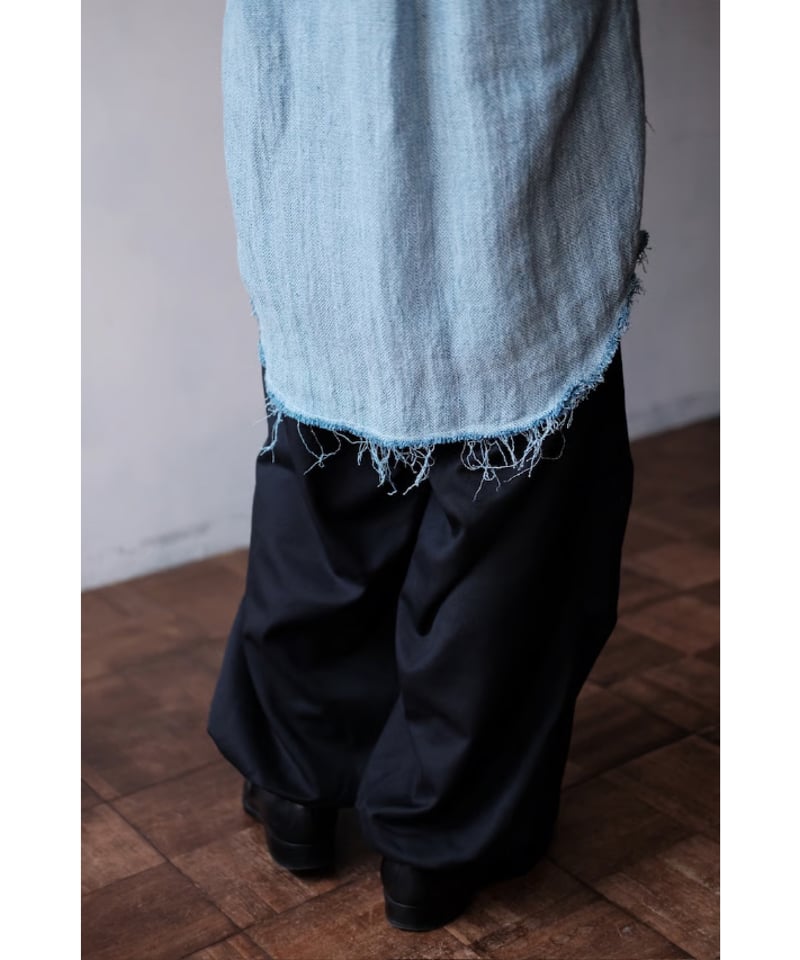 ANSNAM / Hand Woven Shirt Jacket(CottonSilkLine