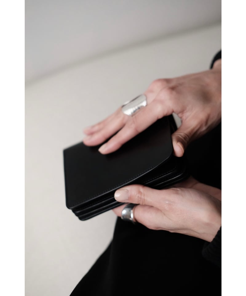 forme / Short Wallet(Cordovan×DOBLE/Black×Black