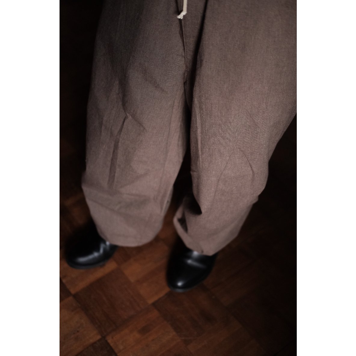 ANSNAM / Over Pants(Brown) | PARK