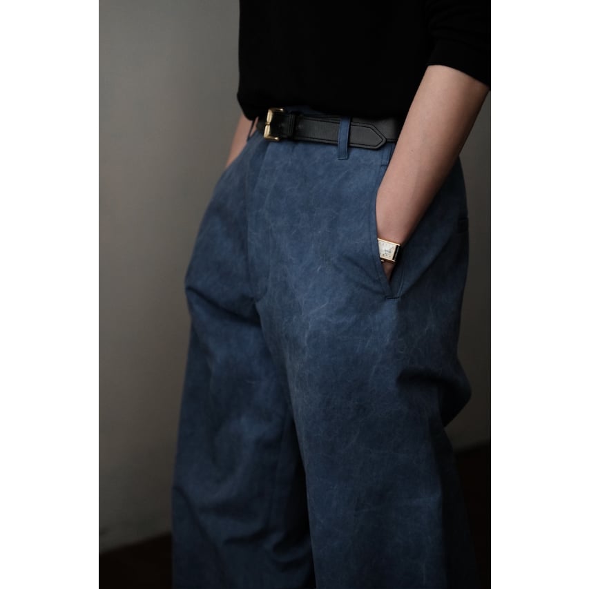 ansnam Lurie Pants(Linen/Navy) サイズ3 ansnam Lurie Pants(Linen/Navy) サイズ3 ANSNAM / Lurie Pants