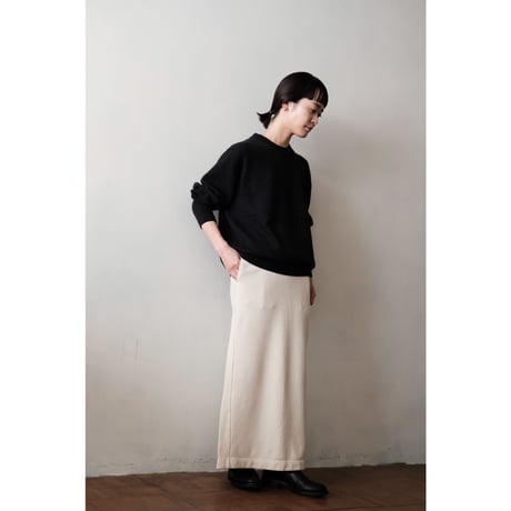 LIFiLL / 別注 Cottony Sweat Skirt (Vanilla)