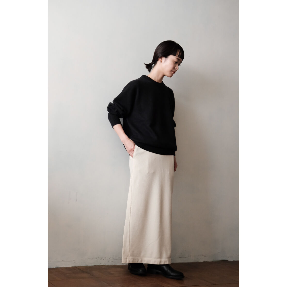 LIFiLL / 別注 Cottony Sweat Skirt (Vanilla) | PARK