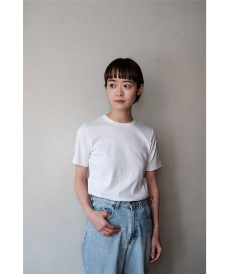 LIFiLL / Cottony Soft Stretch Tee(White)