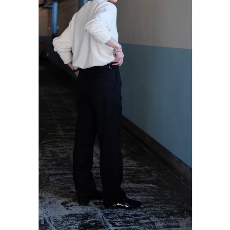 Fendart / Ladies 1 Tuck Pants(Black) | PARK Fendart / Ladies 1 Tuck Pants(Black) | PARK