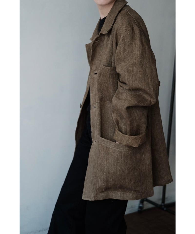 Fendart / Balade Jacket(Heavy Linen/Kahki) | PARK