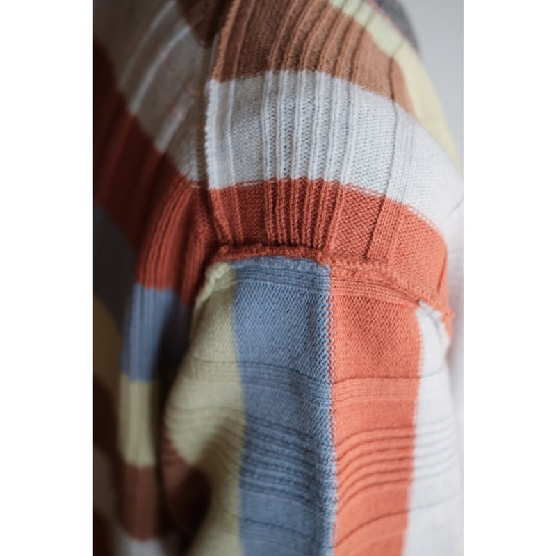 ANSNAM 美品　24AW マルチストライプカーディガン ANSNAM 美品24AW マルチストライプカーディガン