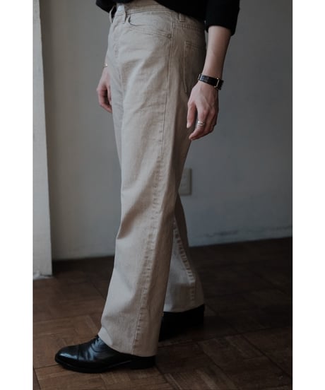 Fendart / Jean 901 Denim(Washed Kahki Beige)
