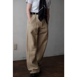 ansnam Lurie Pants(Linen/Navy) サイズ3 ansnam Lurie Pants(Linen/Navy) サイズ3