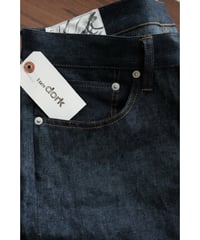 I am dork / Linen Denim Pants(Indigo)