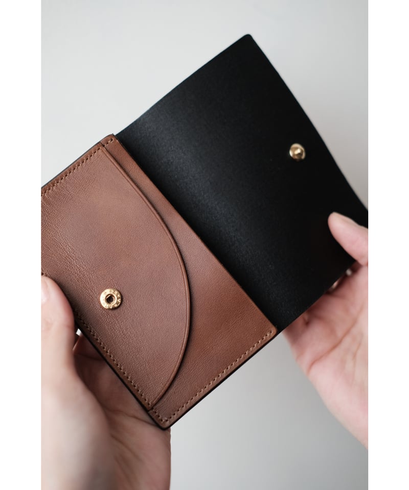 forme / Card Case(Serpentine×DOBLE/Black×Brown)