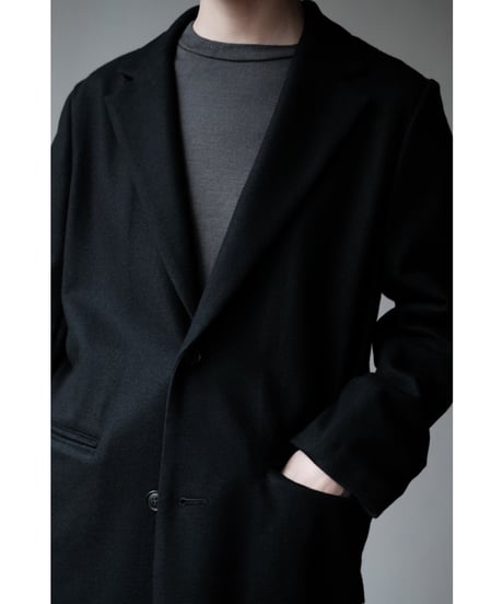 LIFiLL / Woolish Milled Smooth Jacket(Black)