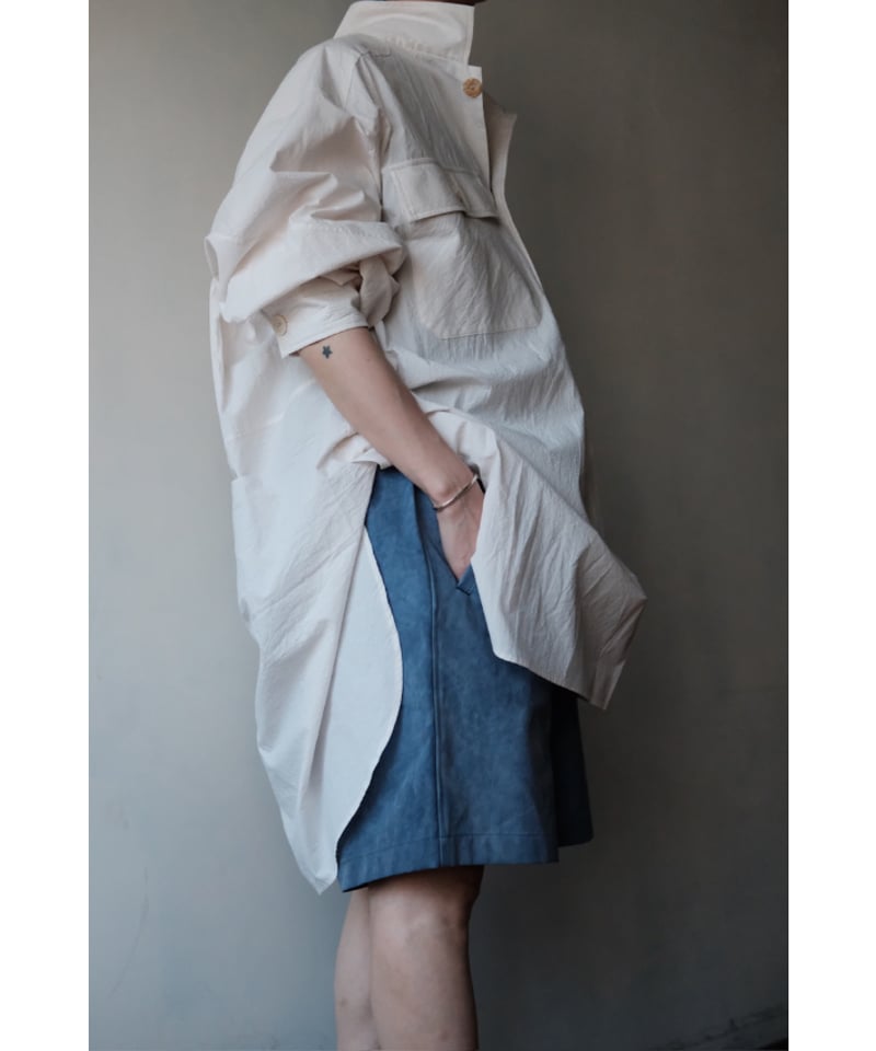 ANSNAM / Dry Short Pants(Cotton/Navy) | PARK
