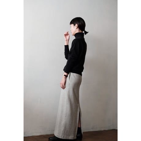 LIFiLL / 別注 Cottony Sweat Skirt(Top Grey)