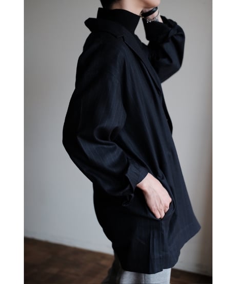 un/unbient / Their Shirt(Navy Stripe)