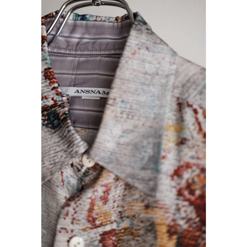 トップス ansnam Long Sleeve Shirt viscose ansnam Long Sleeve Shirt viscose